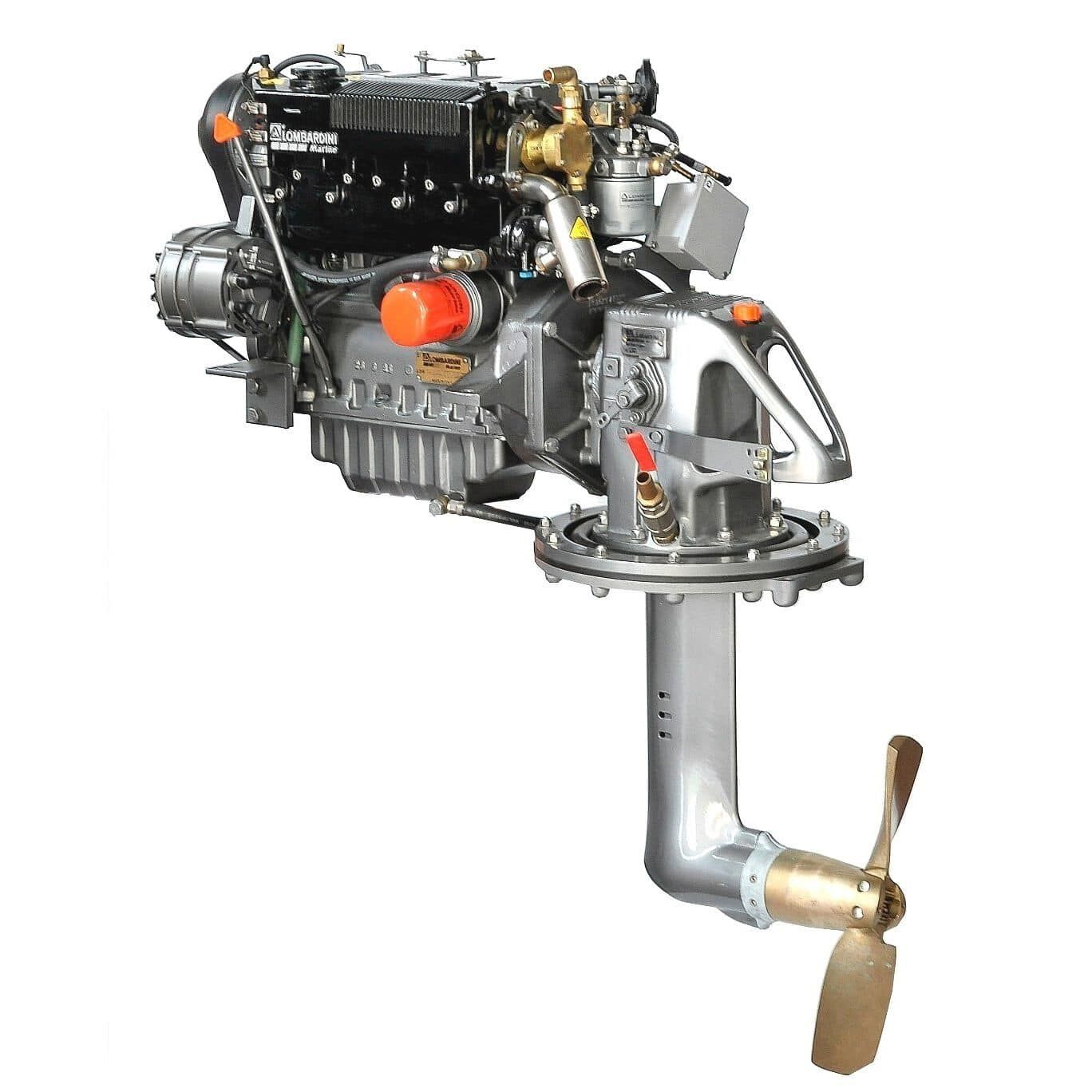 Lombardini LDW 1003 SD Sail Drive 27 HP Marine Tipi Dizel Deniz Motoru