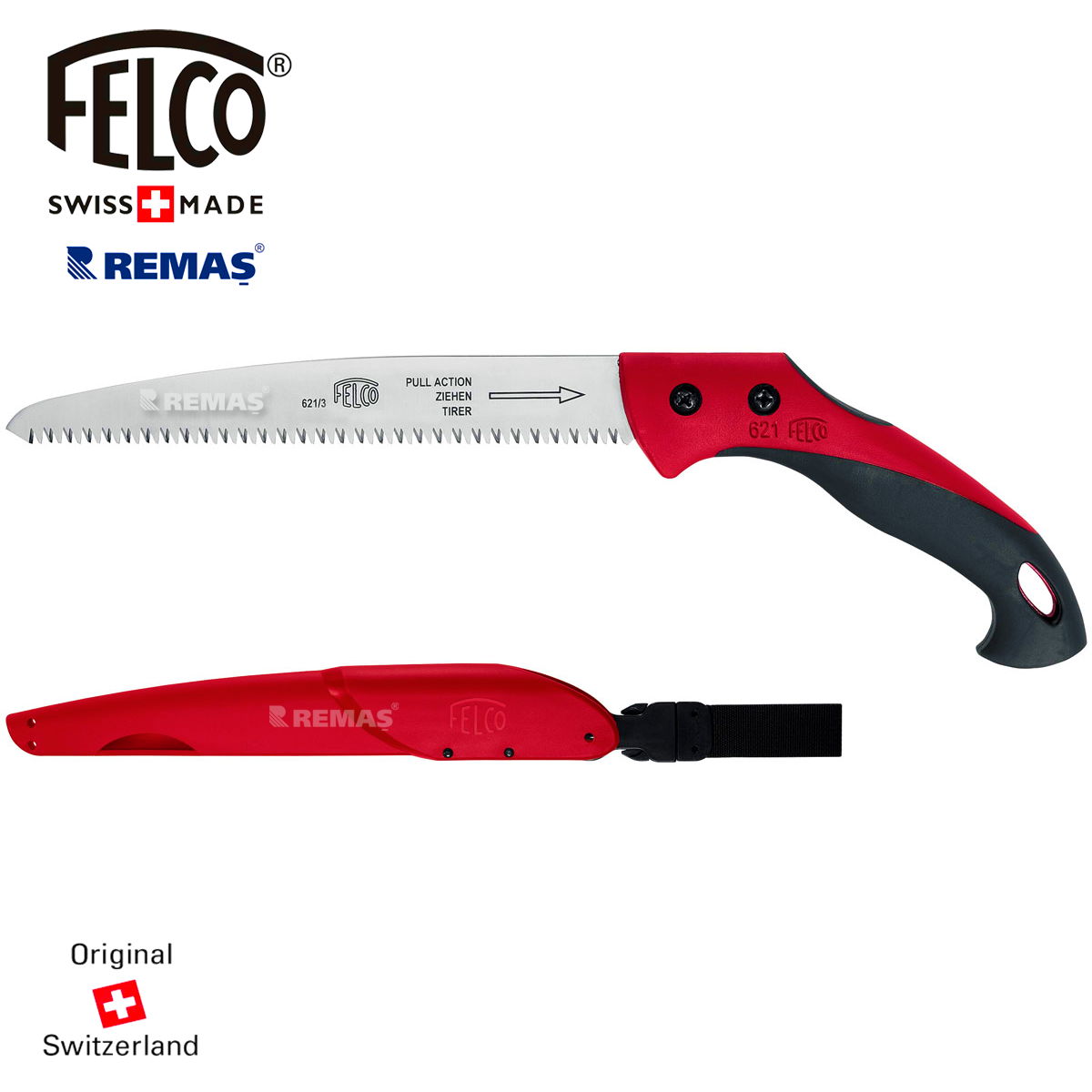 Felco 621 Kılıflı Ağaç Dal Kesme Budama Testeresi