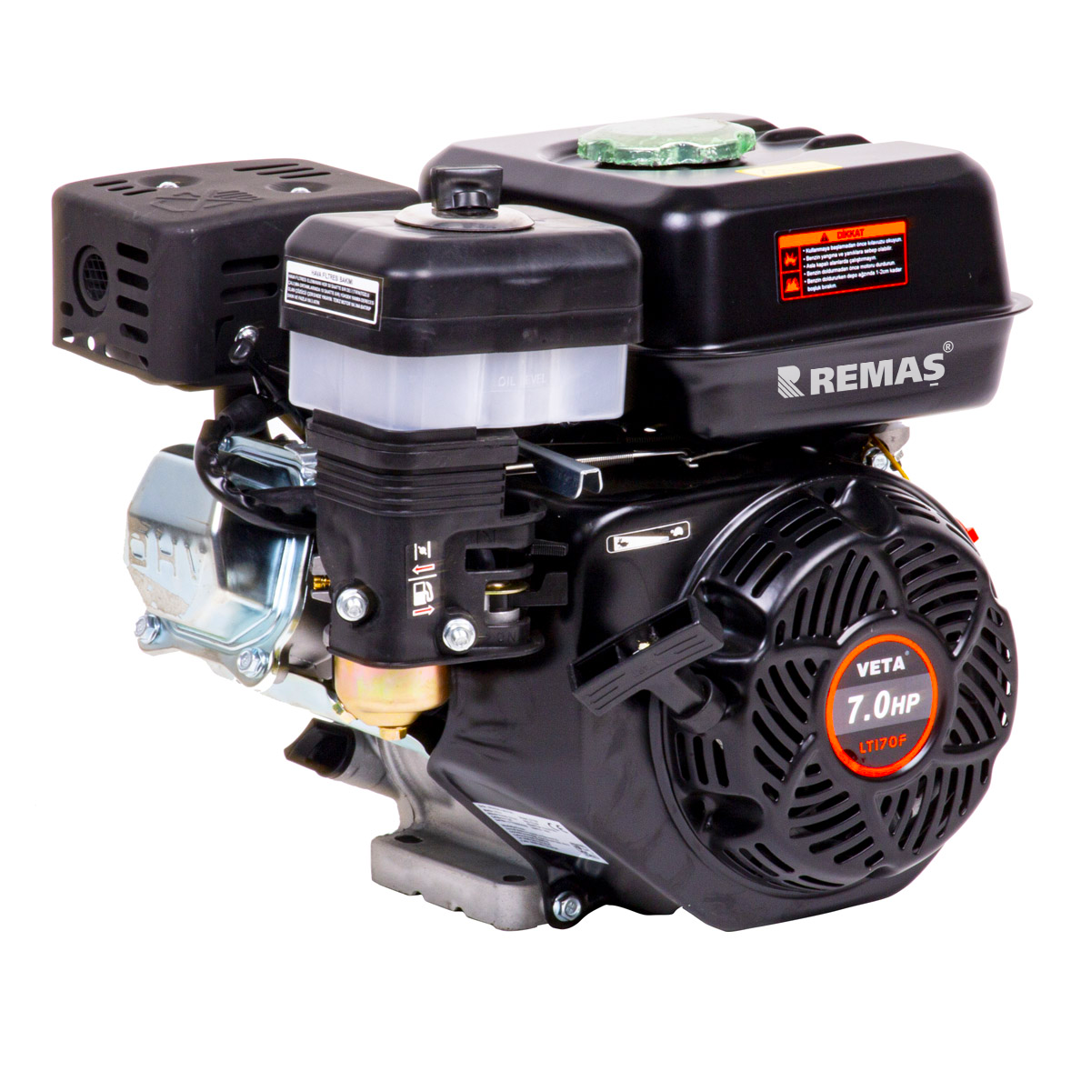 Veta LT170 F İpli 7 HP Yatay Milli Kamalı Benzinli Motor
