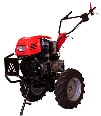 Antrac 510 Marşlı Farlı Kaputlu Şanzımanlı Tekerlekli 12 HP Dizel Çapa Makinesi