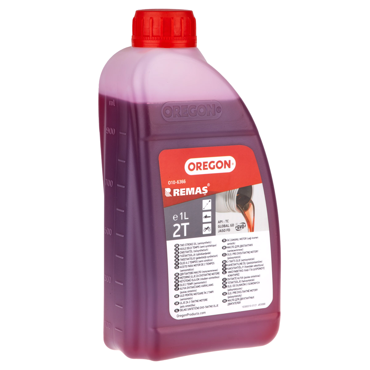Oregon 2T Ölçeksiz 2 Zamanlı Motor Yağı 1 LT