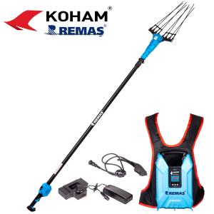 Koham KH-OS18-43250A Sırt Akülü Zeytin ve Meyve Hasat Makinesi