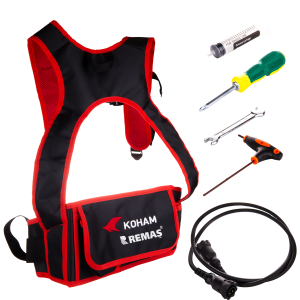 Koham KH-TP184219A Akülü Sepetli Çay Toplama Makinesi