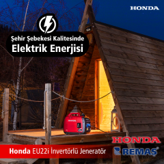 Honda EU22i Sessiz 2.2 kVA İnvertörlü Benzinli Jeneratör