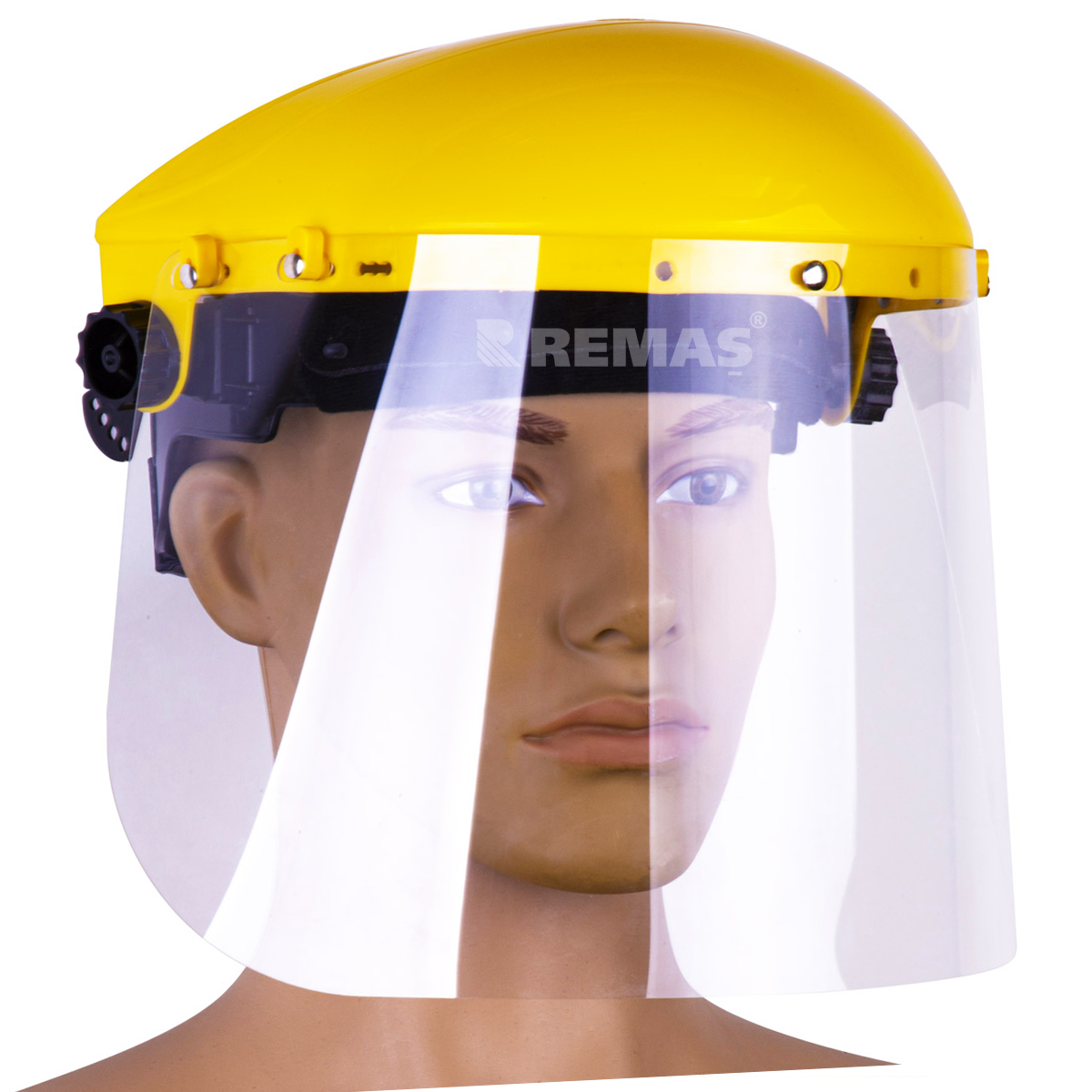 Koruyucu Maske Camlı Kafa Ayarlı