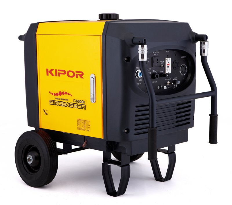 Kipor IG 6000H Dijital İnvertörlü Sessiz 6 kVA Benzinli Jeneratör