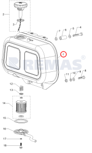 Yakıt Deposu ANTOR 3LD510 Motor