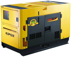 Kipor KDE 11SS Monofaze Marşlı 11 kVA Kabinli Dizel Jeneratör