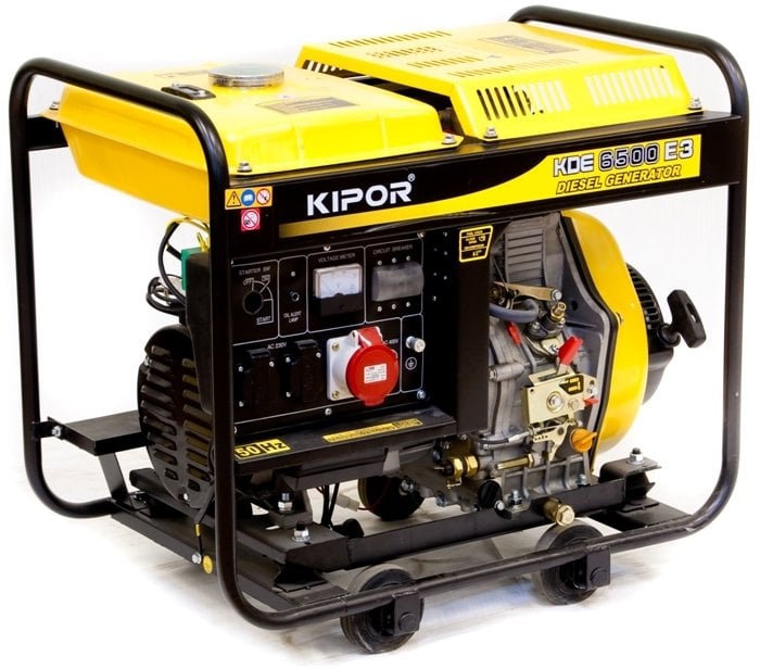 Kipor KDE 6500 E3 Marşlı 6 KVA Dizel Jeneratör