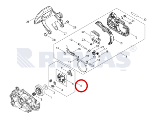 Balata Komple ECHO CS2511 TES Testereler