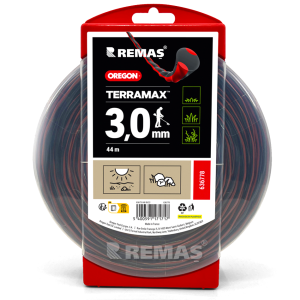 Oregon Misina 3 mm - 44 metre - SİYAH BURGULU