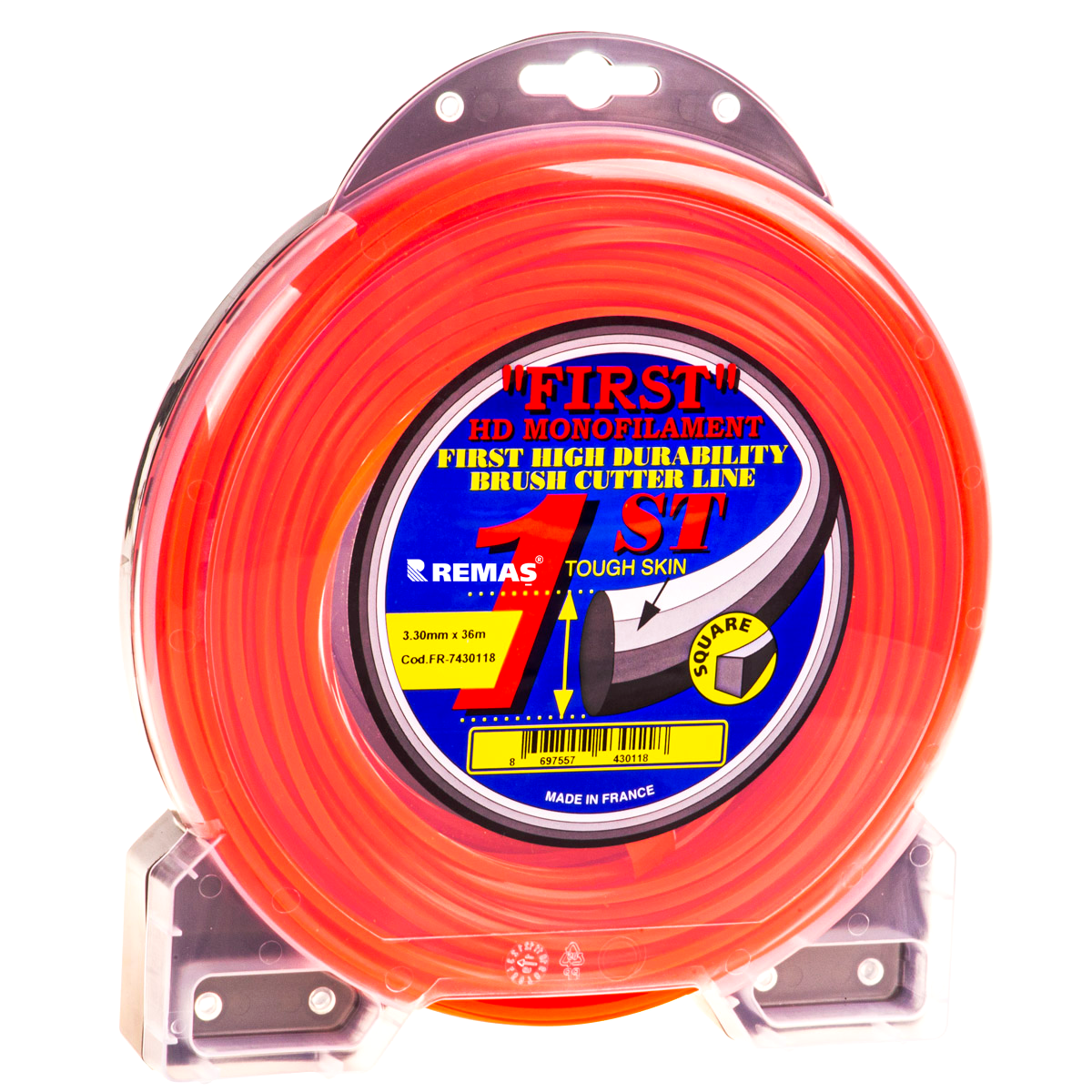 First Misina 3.3 mm - 36 mt - 4 Köşeli Motorlu Tırpan Misinası