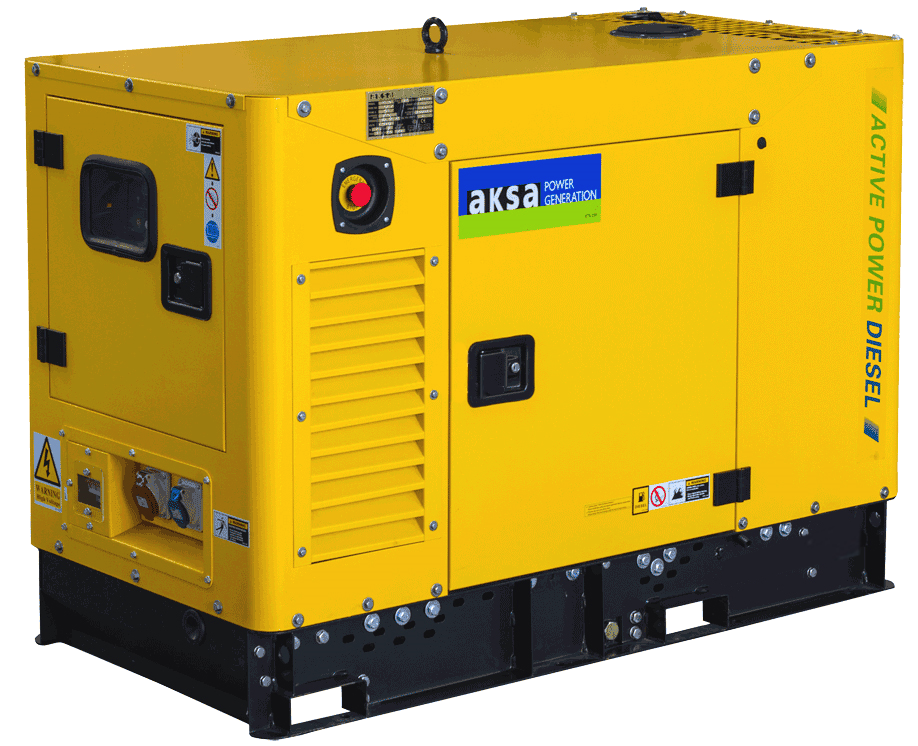 AKSA APD 17 KVA KABİNLİ OTOMATİK DİZEL JENERATÖR