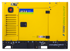AKSA APD 17 KVA KABİNLİ OTOMATİK DİZEL JENERATÖR