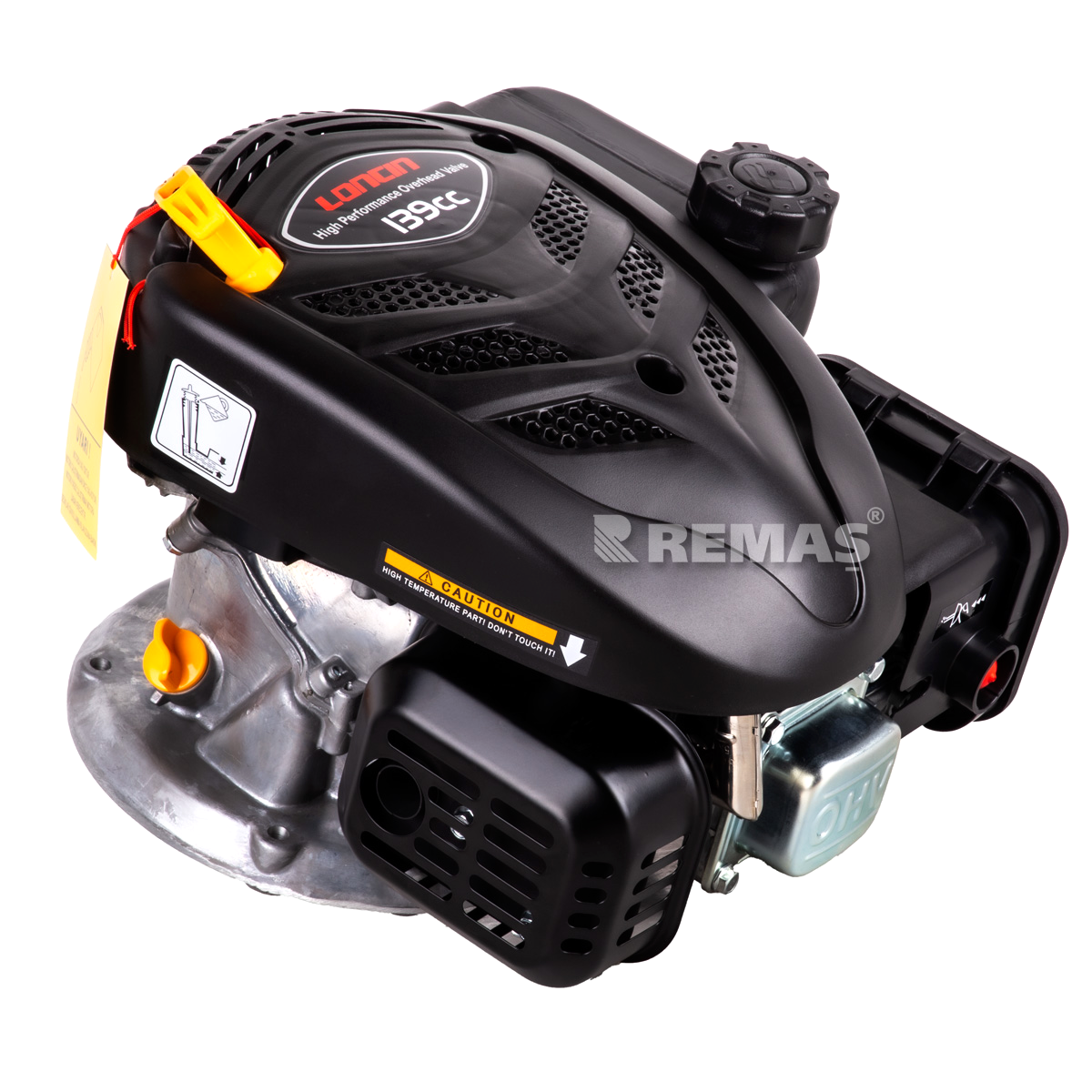 Loncin LC1P65FE EUR5 İpli Dikey Milli 139 cc Çim Biçme Tipi Benzinli Motor