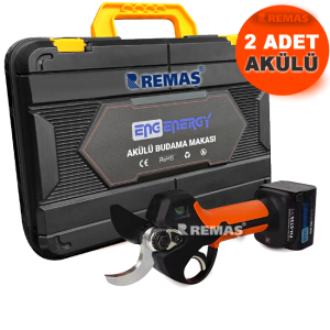 Energy FH-2135 Çift Akülü Sensörlü 35 mm Dal Budama Makası