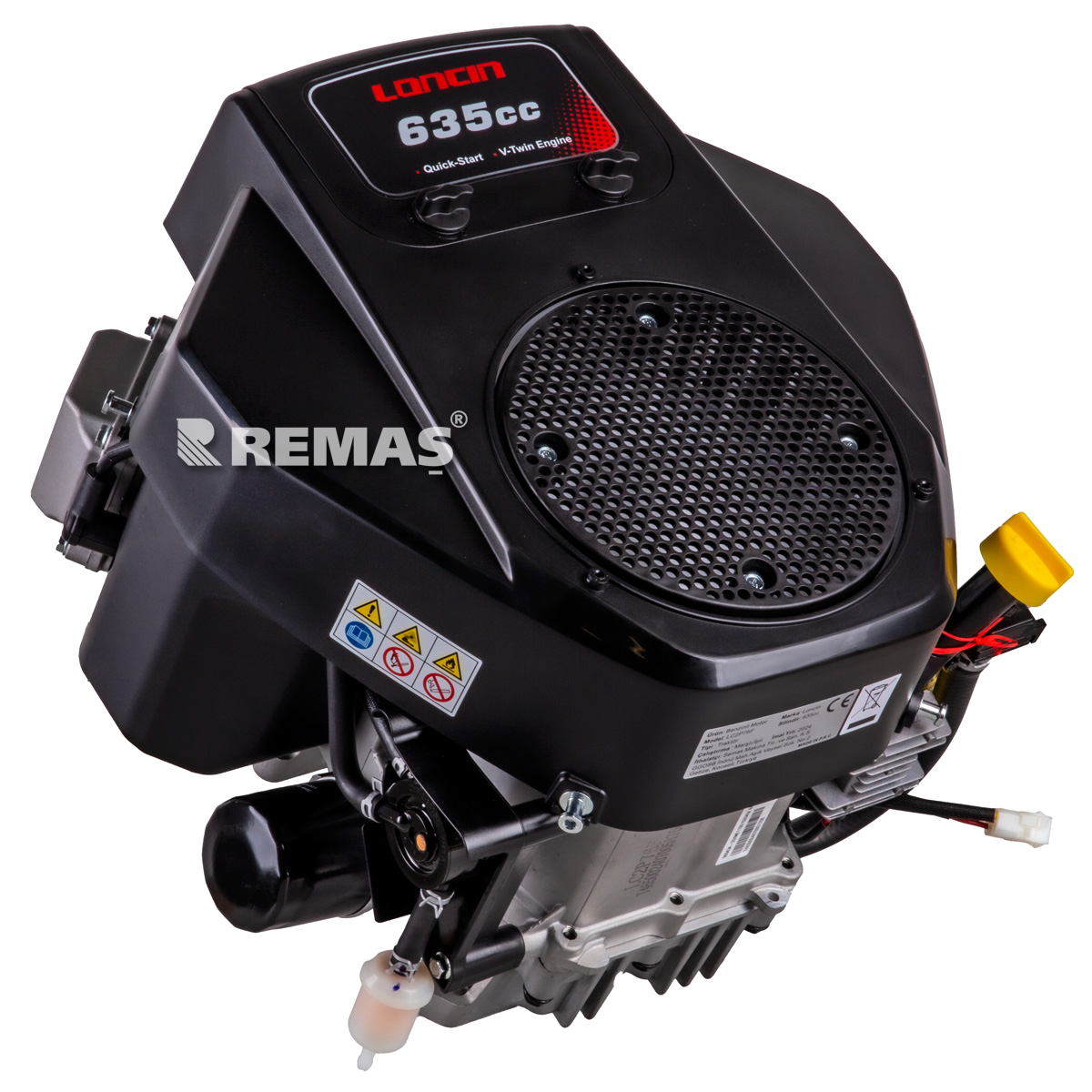 Loncin LC2P76F EUR5 Marşlı Dikey Milli 635 cc Çim Traktörü Tipi Benzinli Motor