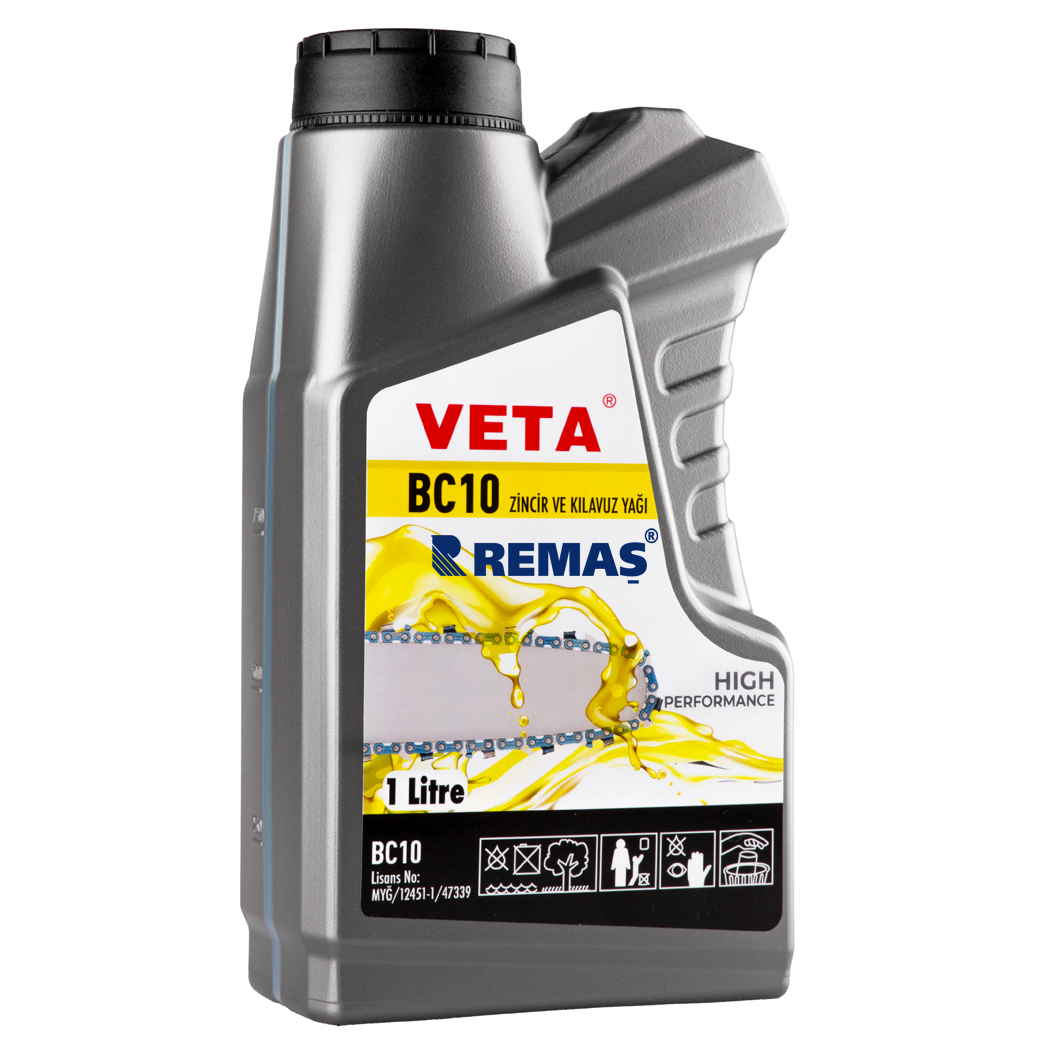 Veta BC10 Kılavuz ve Zincir Yağı 1 Litre