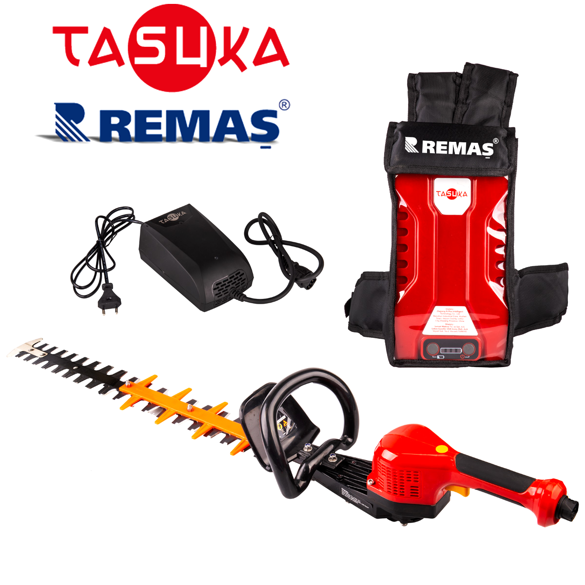 Tasuka TS-55TP Akülü Şarjlı Sepetli Çay Toplama Makinası