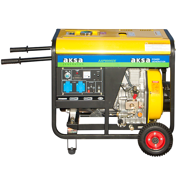 Aksa AAP 8000 DE Marşlı 8 KVA Dizel Jeneratör