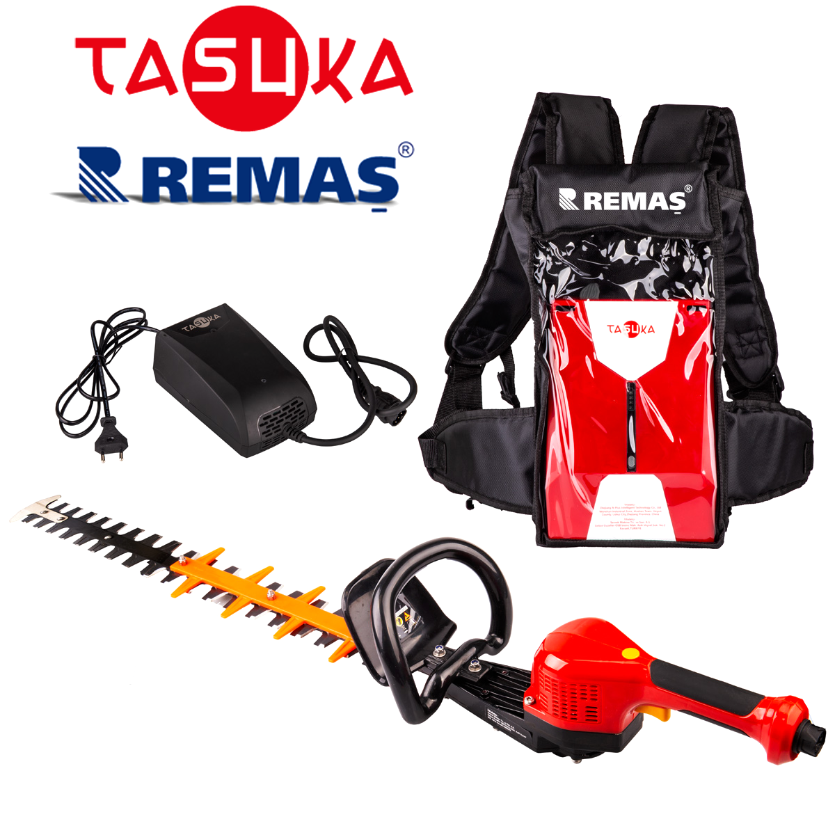 Tasuka TS-55TP 18 Ah Akülü Şarjlı Sepetli Çay Toplama Makinası