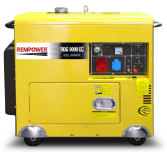 Rempower RDG 9000 EC-3 Otomatik 9,5 kVA Trifaze Kabinli Dizel Jeneratör