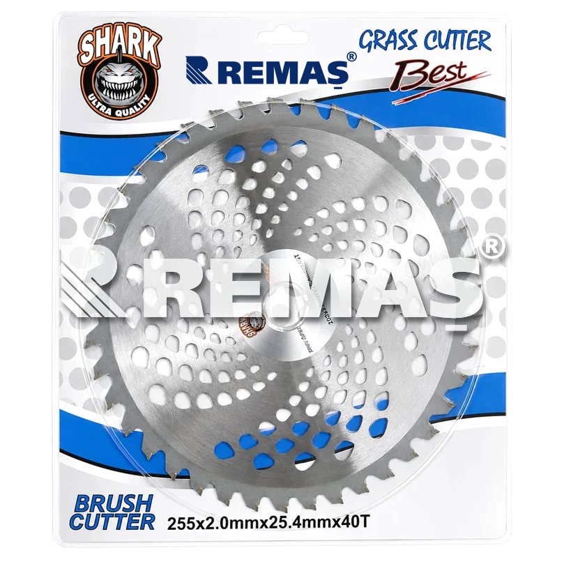 Shark Tırpan Bıçağı - Elmas Uçlu Daire Testere - 40T 255 x 25.4 mm x 2.0 mm