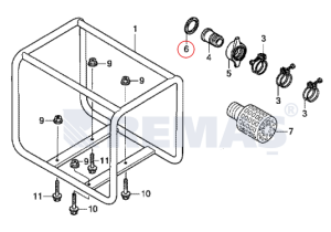 Kelebek Rekor Contası HONDA WB30 Motopomp