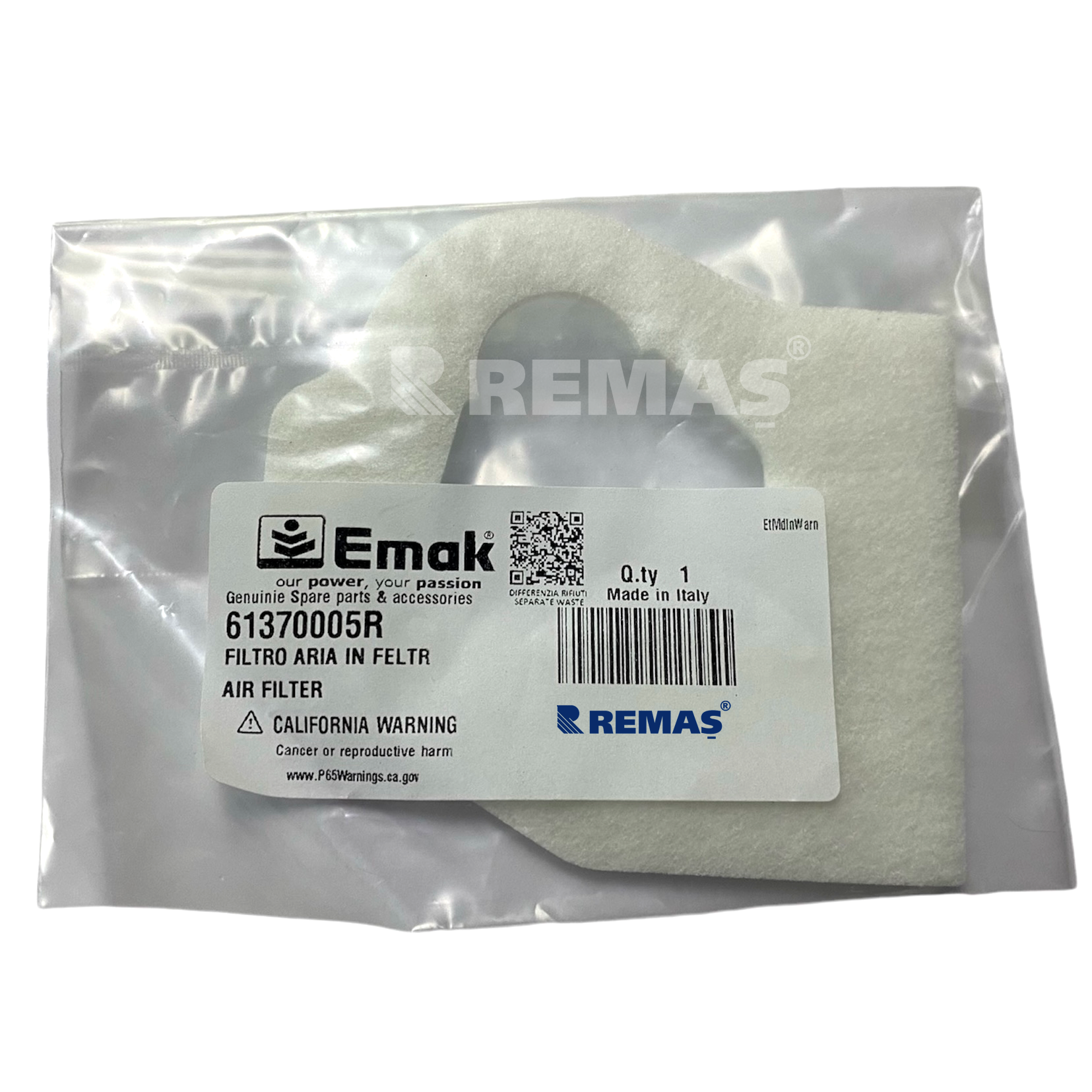 Hava Filtresi OLEOMAC BC240T Tırpan -  BC241 D Güç Ünitesi - BC 241 HL Çit Biçme Makinesi