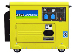 Aksa AAP 4200 DE Otomatik 4.5 kVA Kabinli Dizel Jeneratör