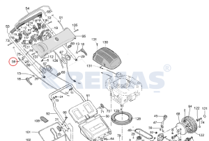 Vites Teli - Şanzıman Teli HONDA HLM 570 CS Çim Biçme Makinesi