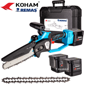 Koham KH-CS21608B Çift Akülü 5.0 Ah El Budama Testeresi