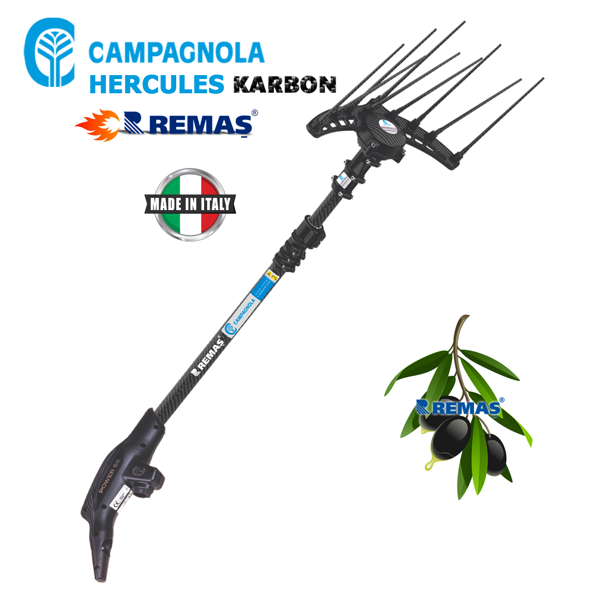 Campagnola Hercules KARBON Zeytin ve Meyve Hasat Makinası