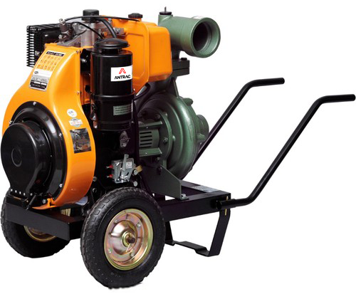 Antrac 4 LD 640 LY-3 Dizel Motopomp 13 HP Yağmurlama 4'' Parmak Marşlı Su Motoru