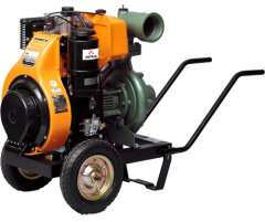 Antrac 4 LD 640 LY-3 Dizel Motopomp 13 HP Yağmurlama 4'' Parmak Marşlı Su Motoru