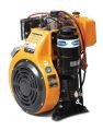 Antrac 4 LD 640 LY-3 Dizel Motopomp 13 HP Yağmurlama 4'' Parmak Marşlı Su Motoru