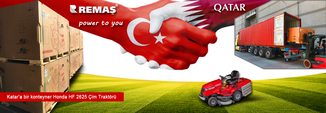 Çim Traktörü Sevke Hazır