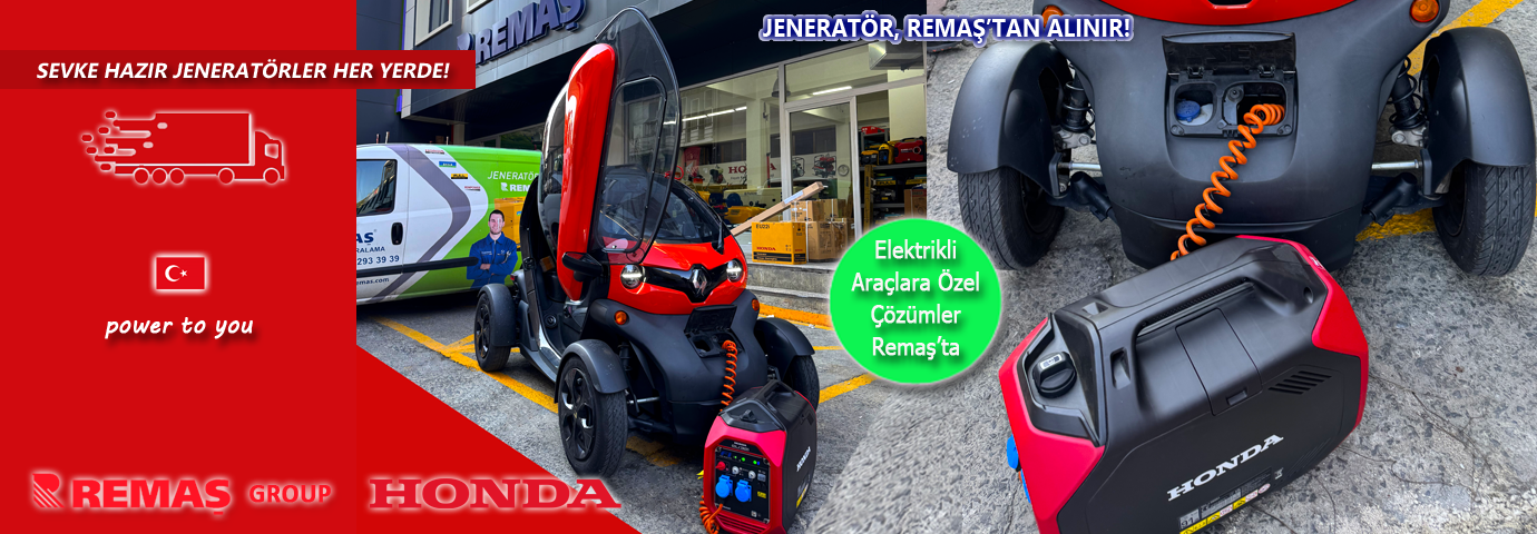 Elektrikli Araçlara Jeneratör Sistemi